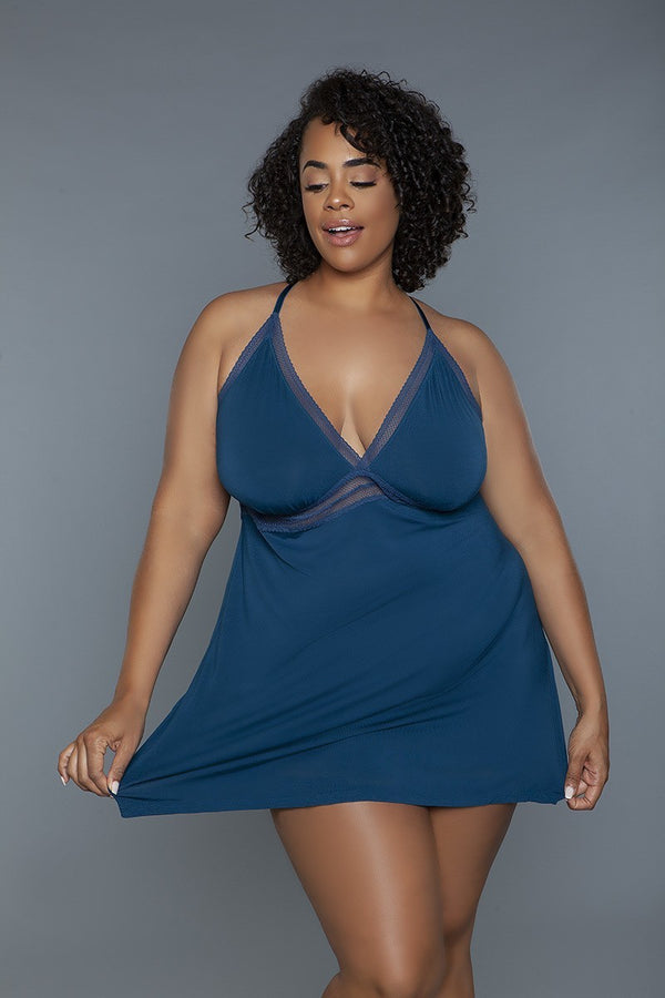 Plus Size Baby Doll Lingerie